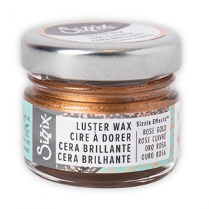 Luster wax, rose gold.*
